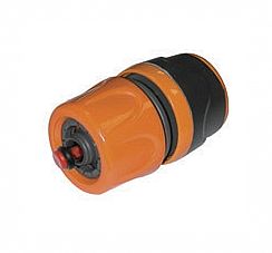 LQ40SRV - Universal hose end quick connector with waterstop (Enlarge)
