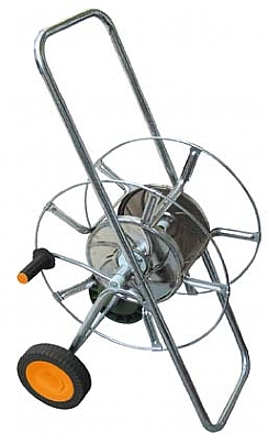 RL280 - Metal hose cart with rubber grip quick coupling kit (Enlarge)